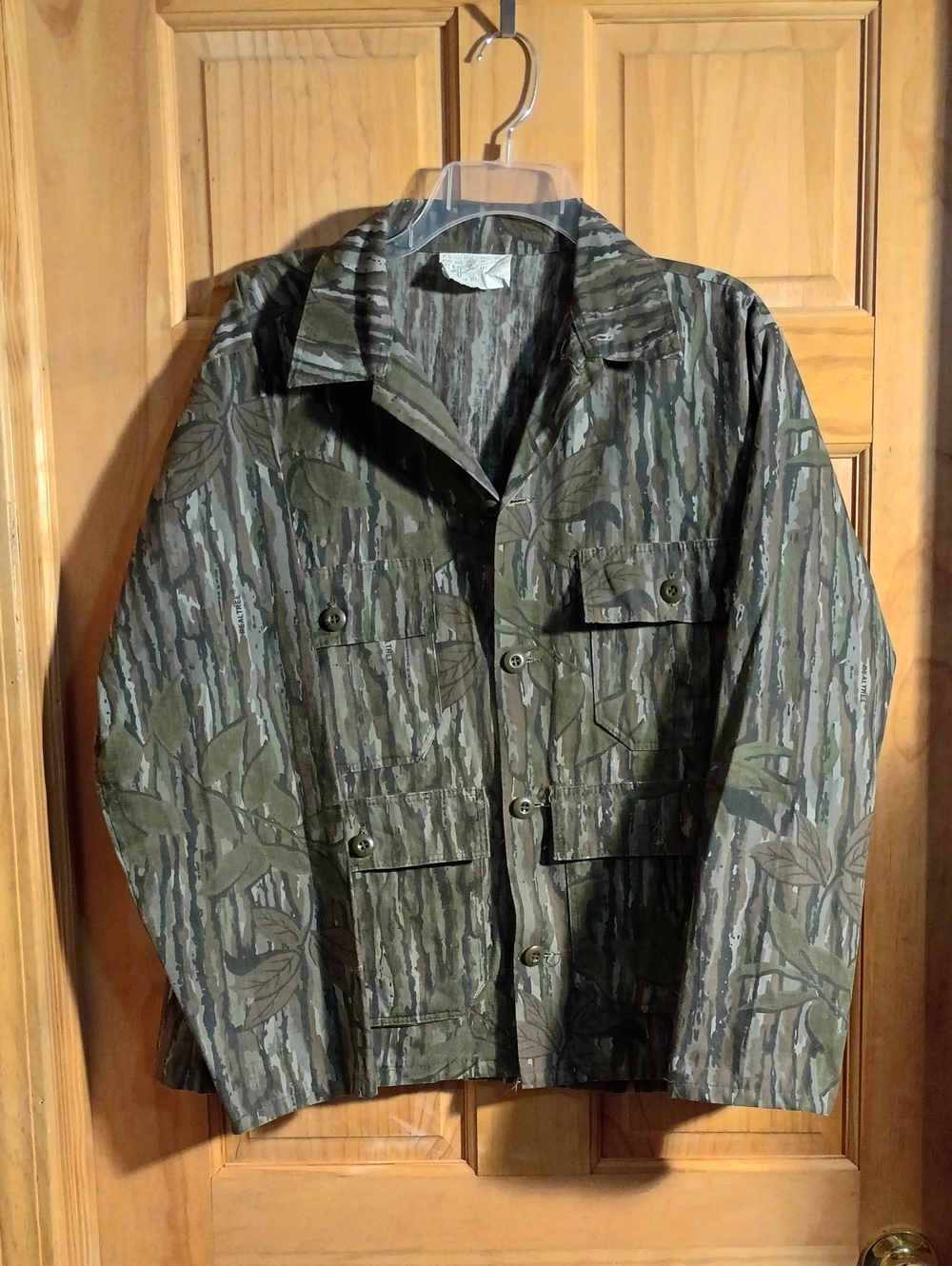 Vintage Realtree Green Camouflage Field Jacket for Men
